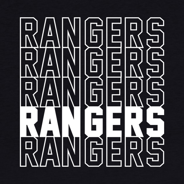 RANGERS by Throwzack